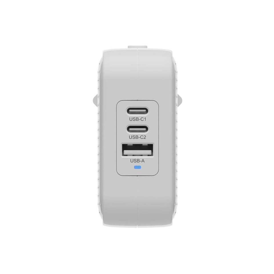 Hyper - HyperJuice - 70W USB-C GaN Rejse Oplader (3C+1A) - Hvid