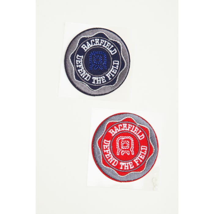 Atelier Veritas-Set van 2 ronde patches Ø4,8 cm