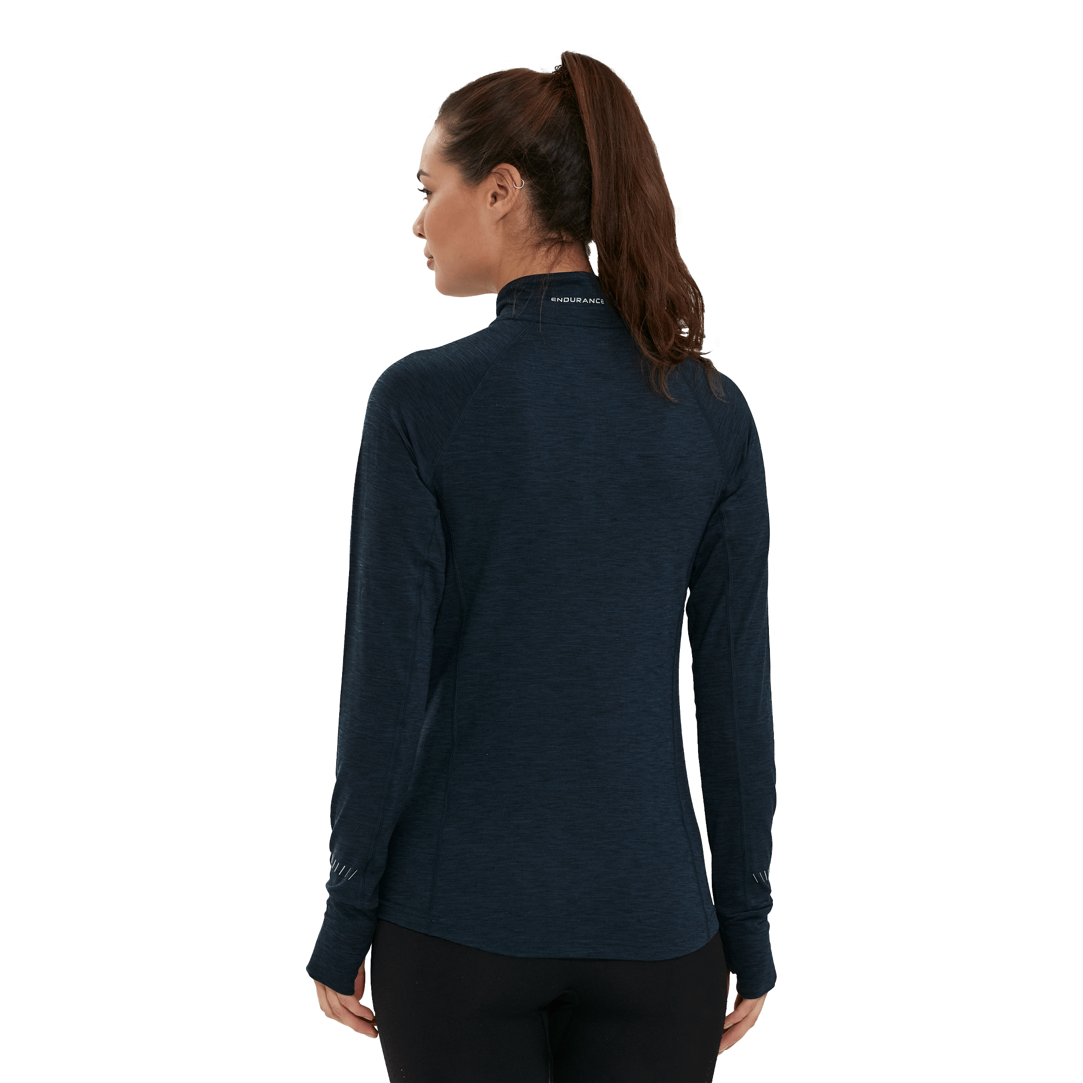 Endurance Canna V2 W Melange Performance Midlayer - Mellomlag