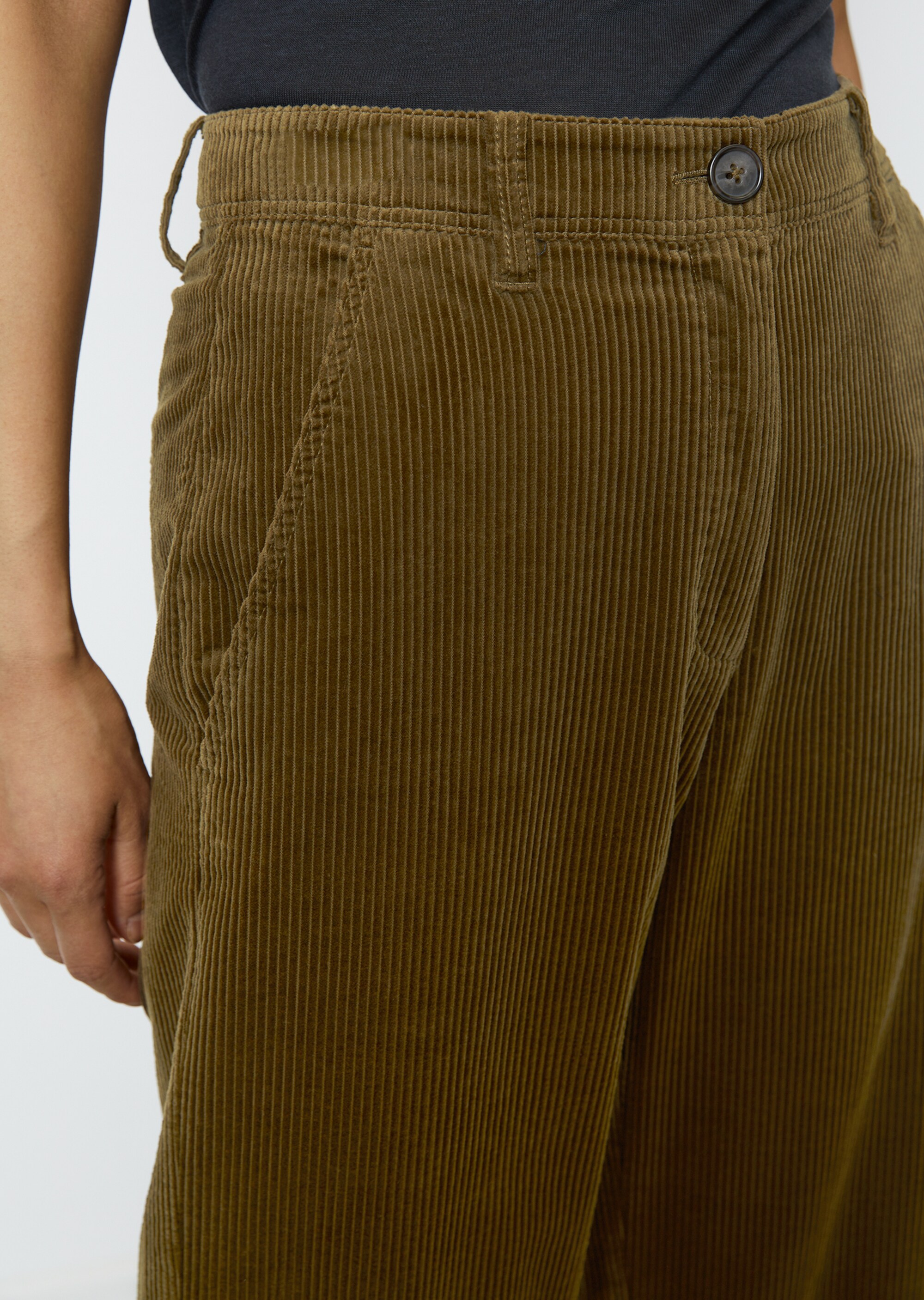 Wide Leg Pants Modell LANDEaus Organic Cotton-Cord