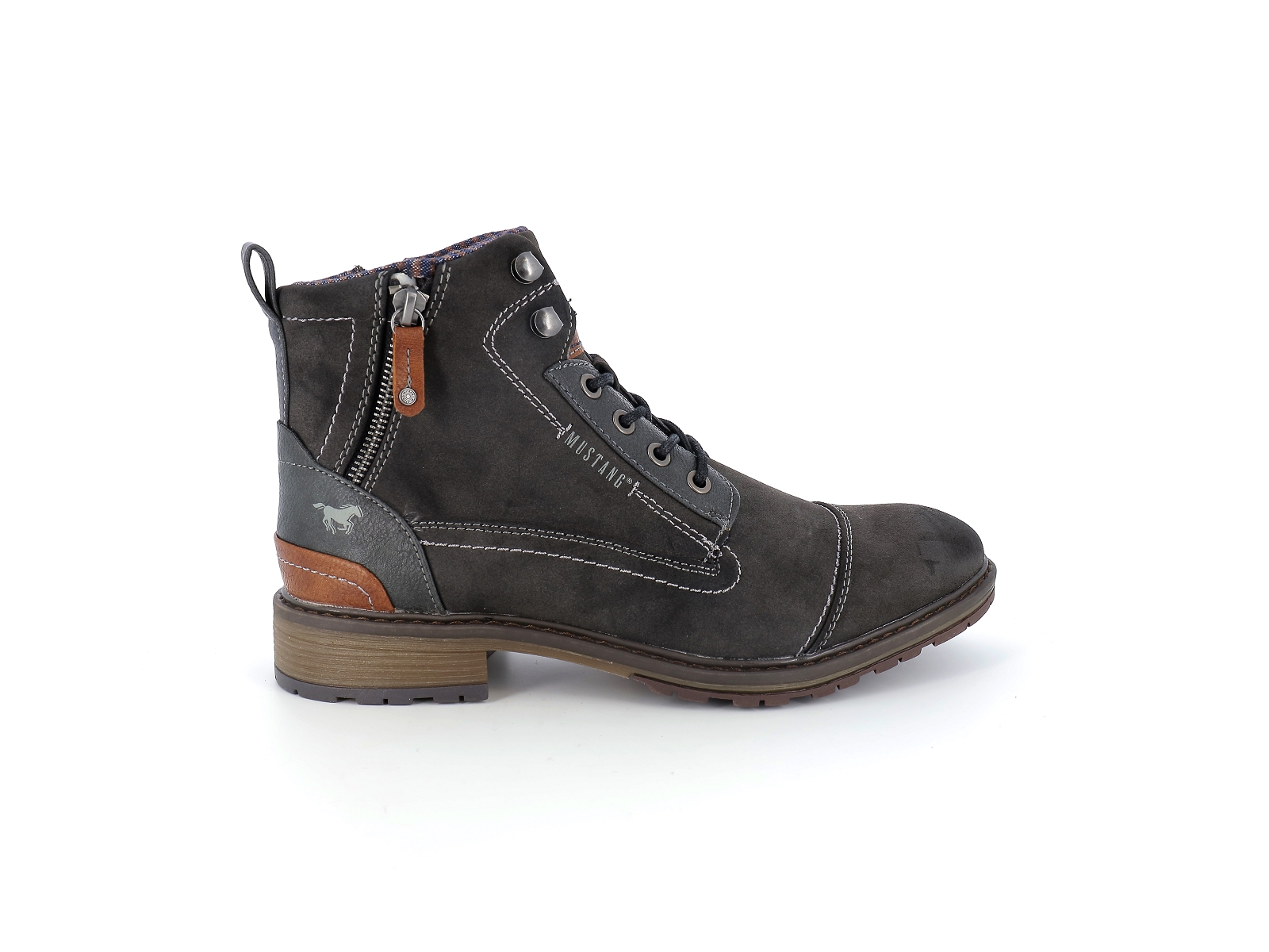 Mustang-4140504 Synthétique Gris Foncé