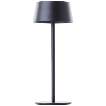 Brilliant USB oplaadbare tafellamp Picco 4W zwart