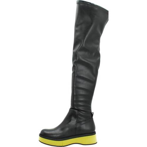PALOMA BARCELÓ - ESME STRECH VEGAN LEATHER Negro