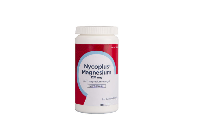 Nycoplus Magnesium 120 mg Tyggetab