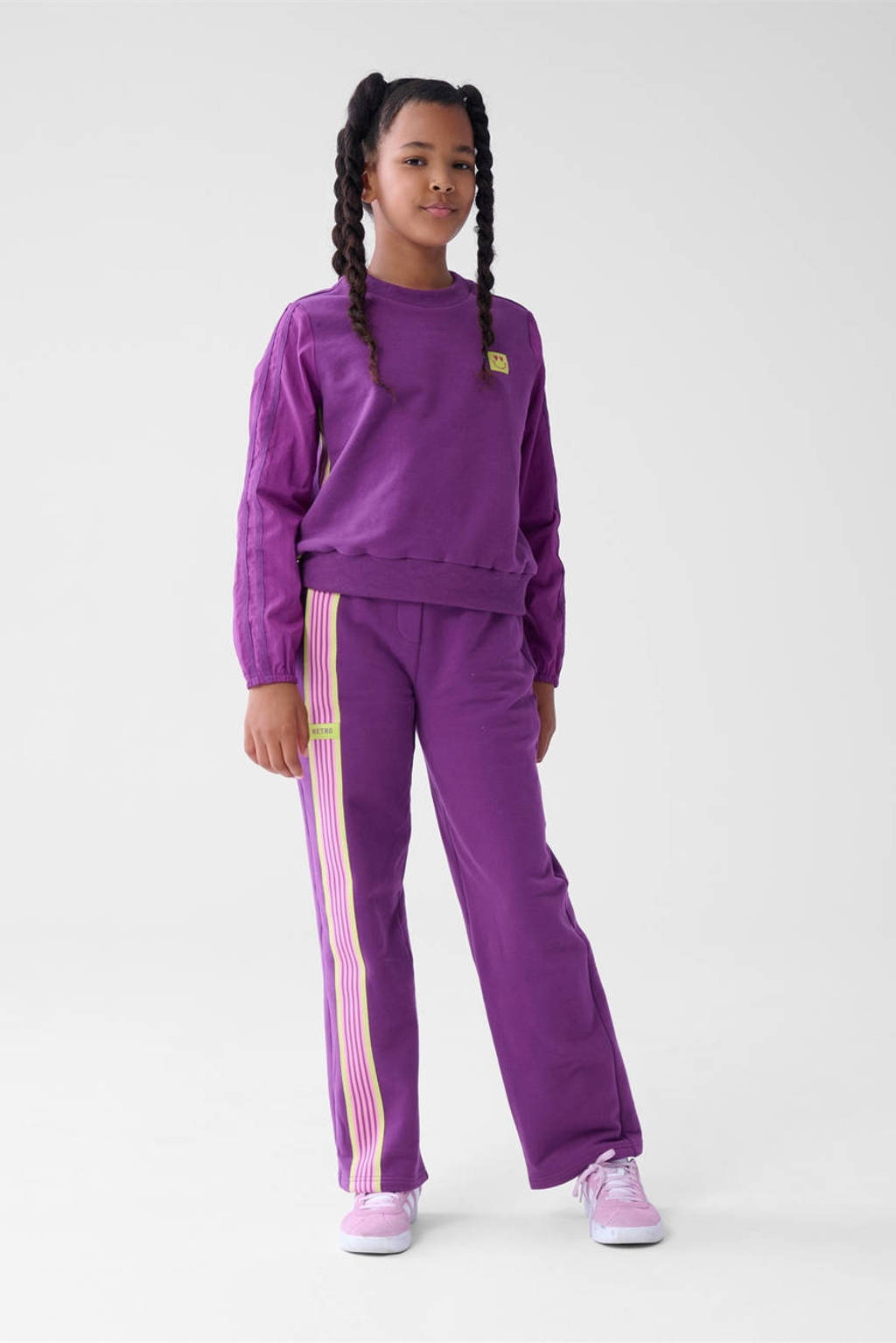 Shoeby straight sweatpant paars