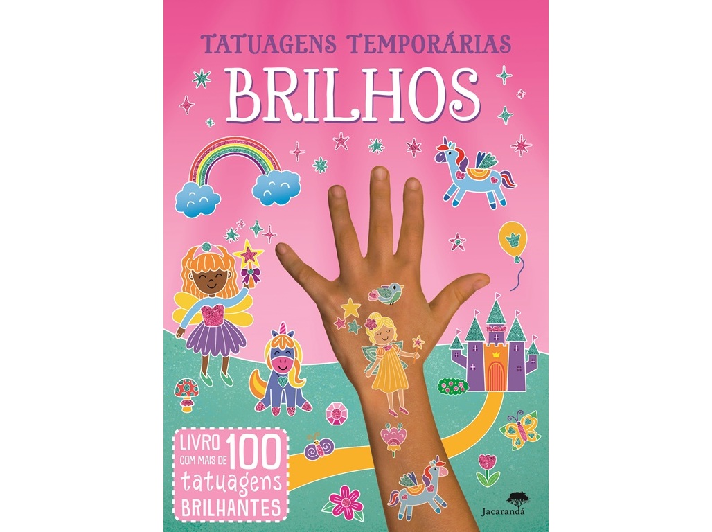 LIVRO BRILHOS - TATUAGENS TEMPORÁRIAS
