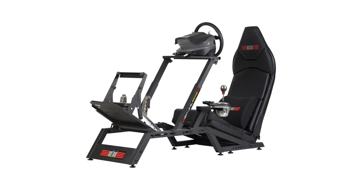 Next Level RacingF-GT Formula and GT Simulator Cockpit racing simulator  (Zwart (mat))