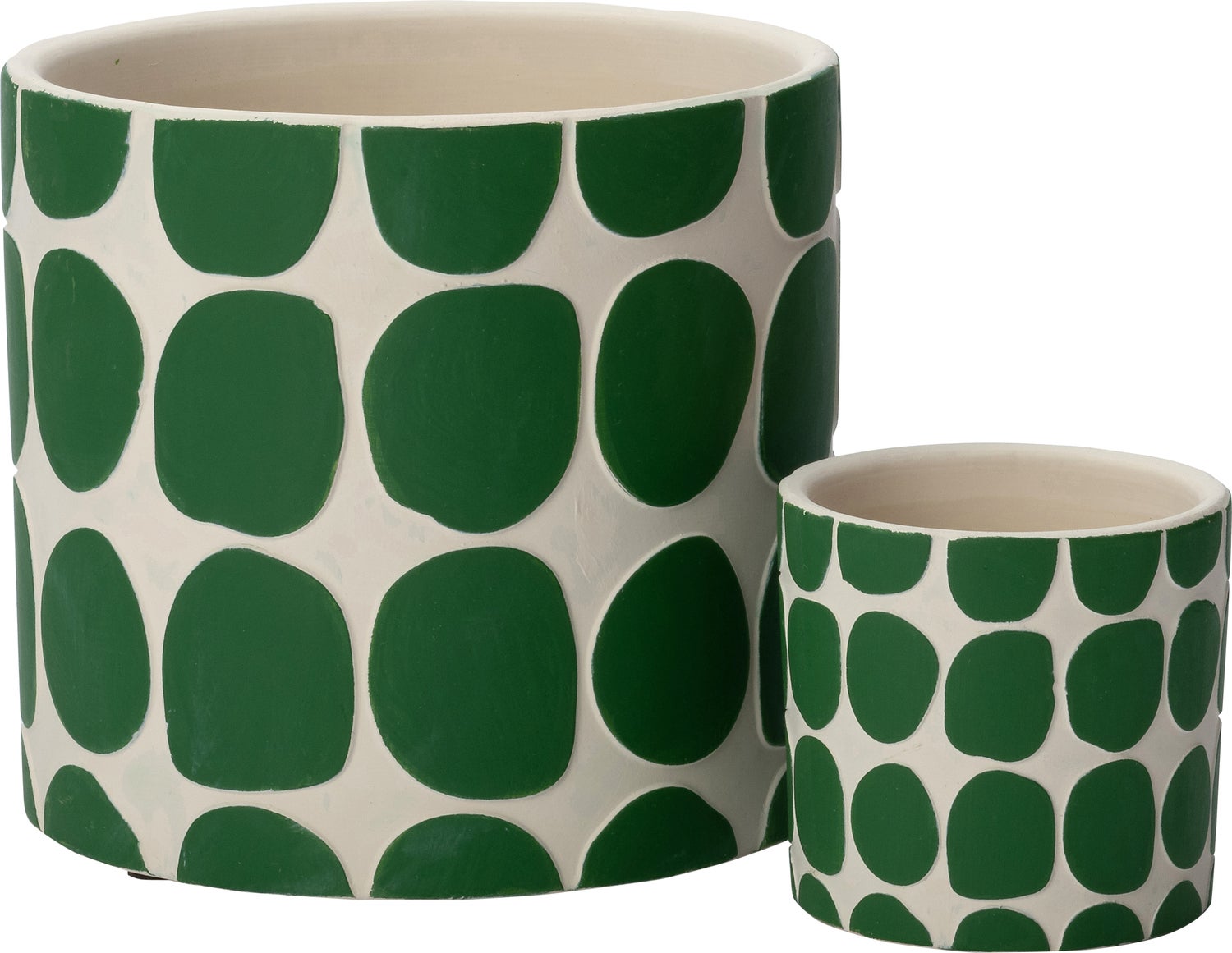 Intratuin bloempot Idar groen D 7 H 6,5 cm