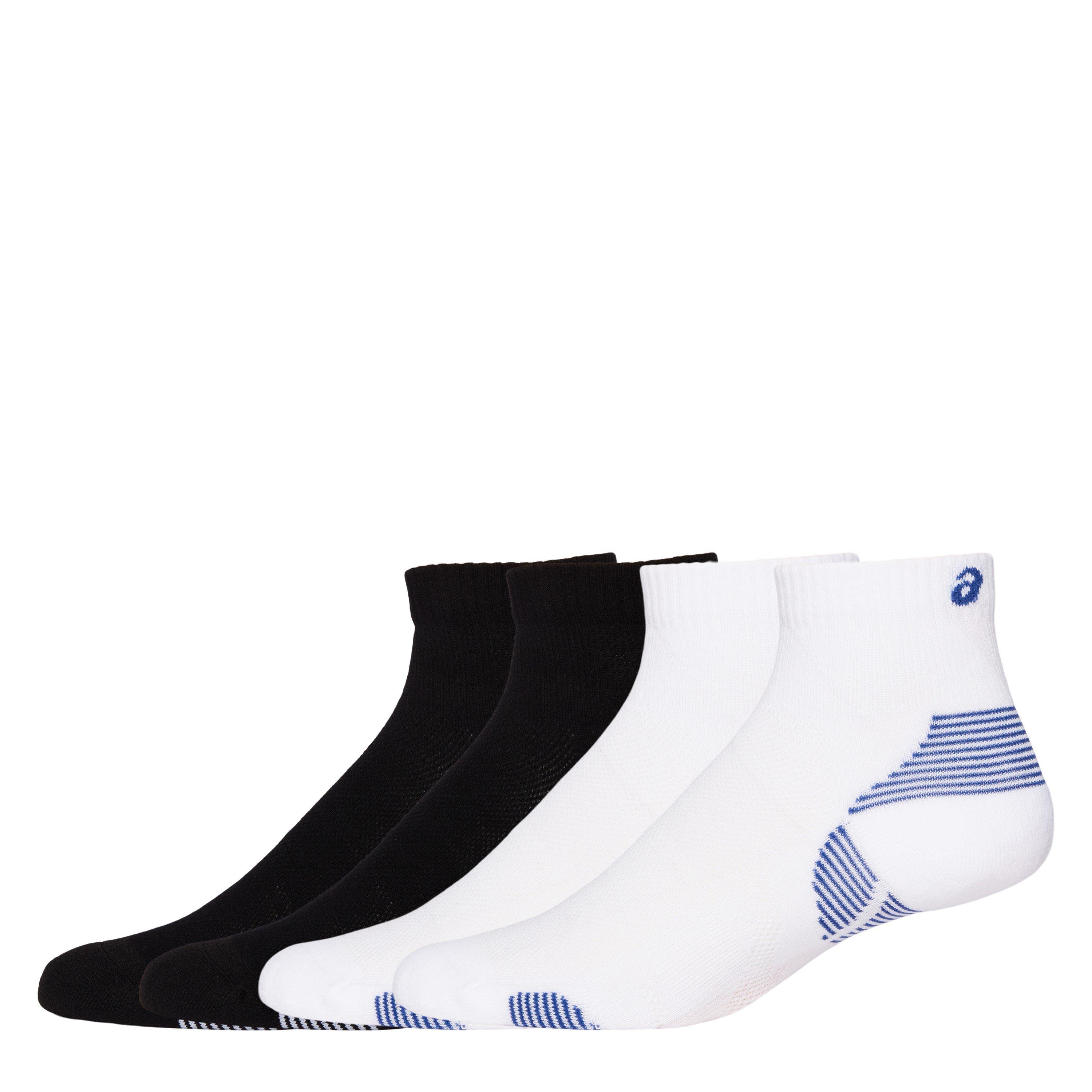 Asics 2PK Cushioned Running Quarter Sock