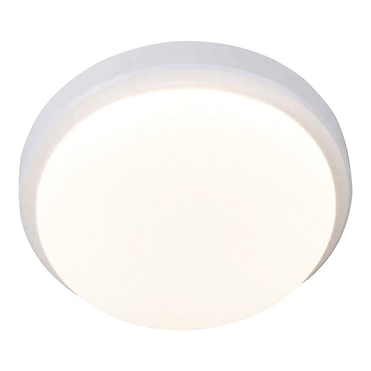 Hublot Almagro LED intégrée blanc neutre IP44 600lm 9W ⌀18xl.5cm blanc GoodHome
