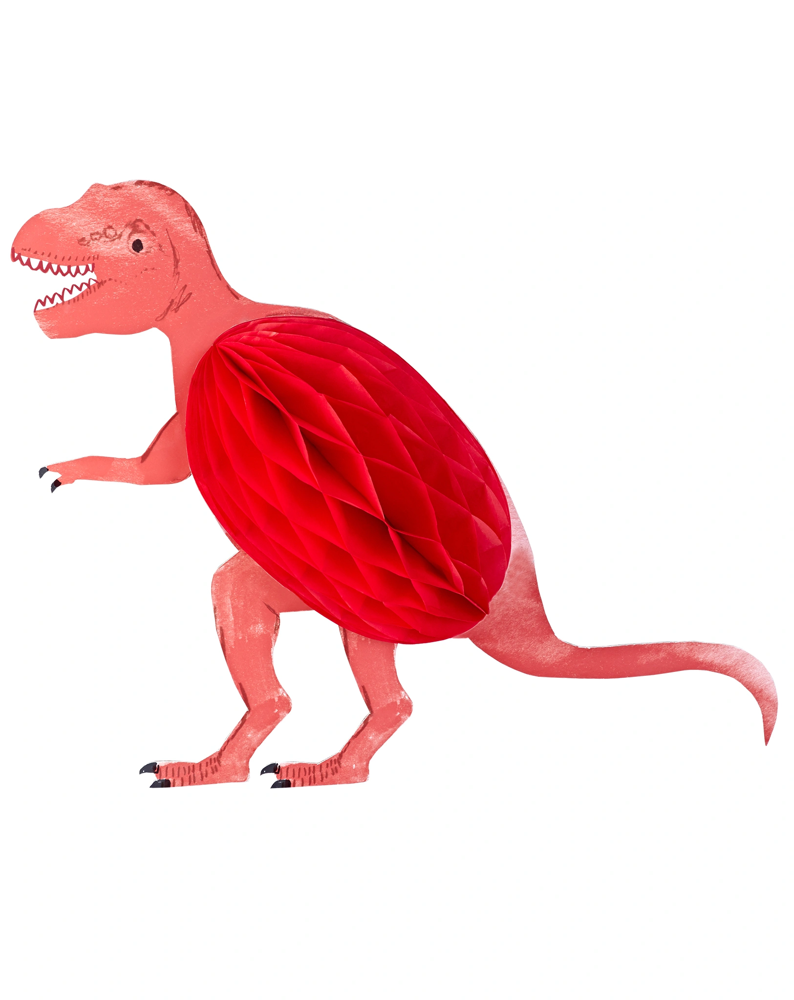Party-Tischdeko HONEYCOMB DINOSAUR 3er-Set