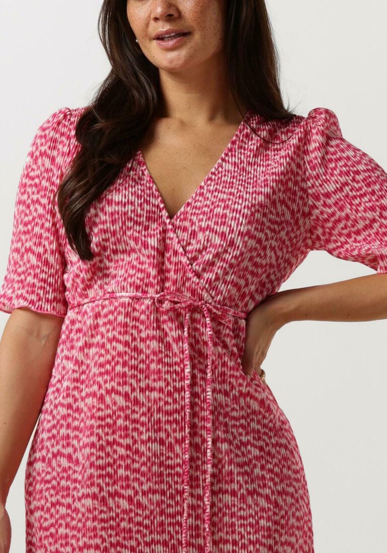 FREEBIRD roze freebird midi jurk astrid