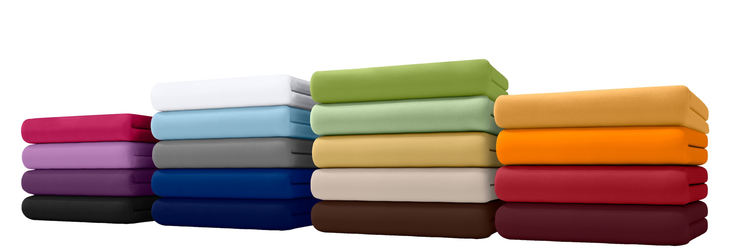 bellana Spannbettlaken »Jersey-Elasthan Aqua in Gr. 90x200, 140x200 oder 180x200 cm« aus Baumwolle, für Matratzen bis 35 cm Höhe, Bettlaken, Spannbetttuch