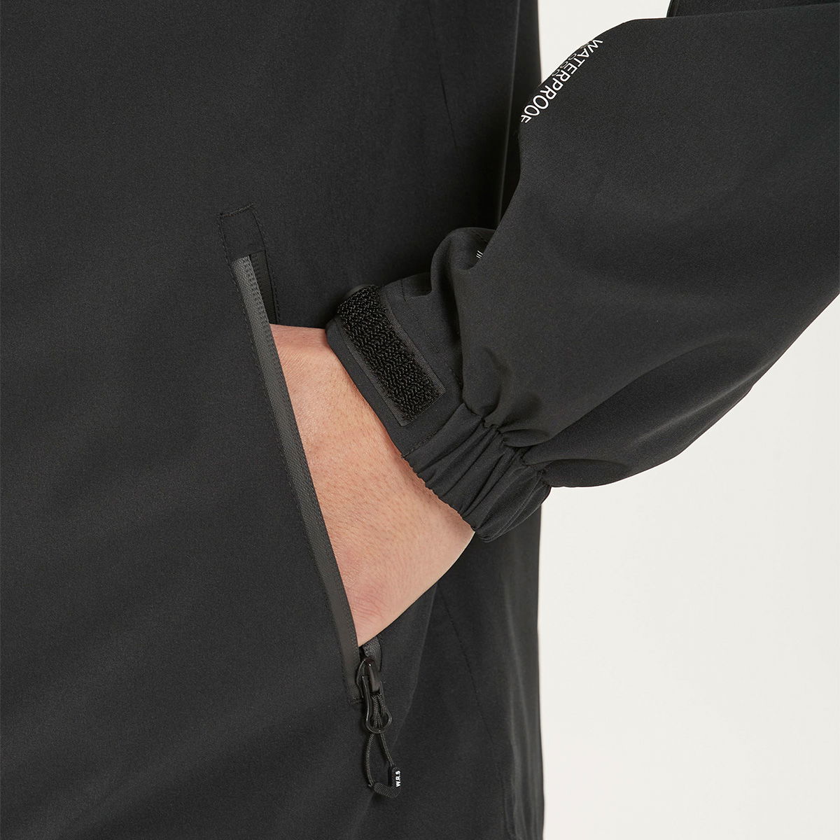 Weather Report Delton regnjakke, herre (Black)
