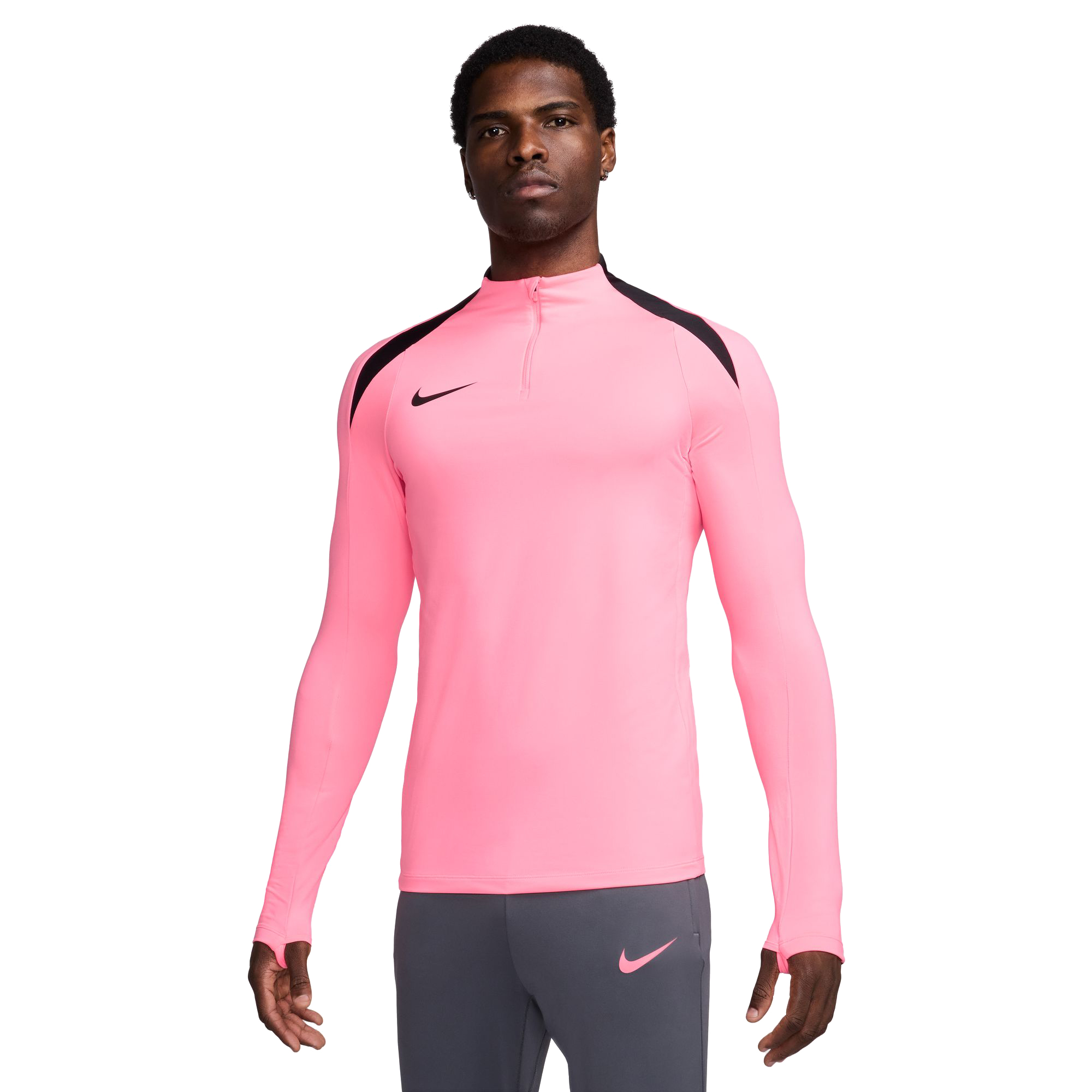 Strike Football Half Zip Herre 628/Sunset Pulse/Black/Black