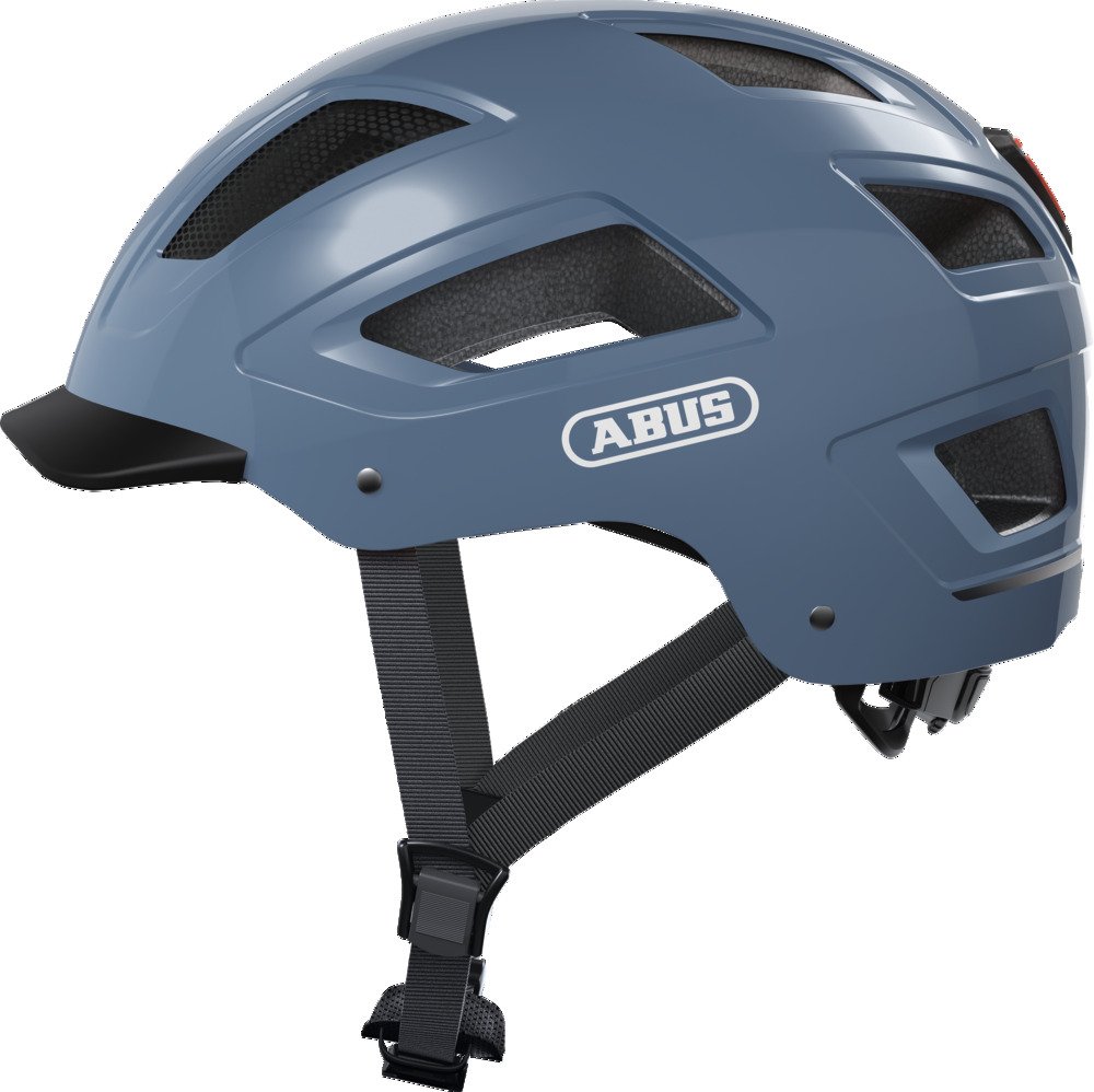 ABUS Hyban 2.0 cykelhjelm LED Glacier Blue