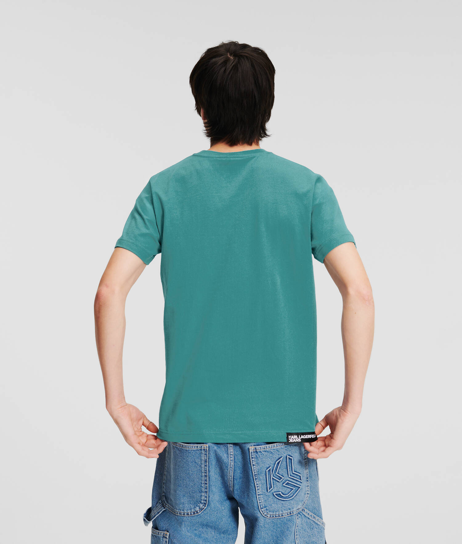 T-SHIRT AJUSTÉ AVEC LOGO KLJ