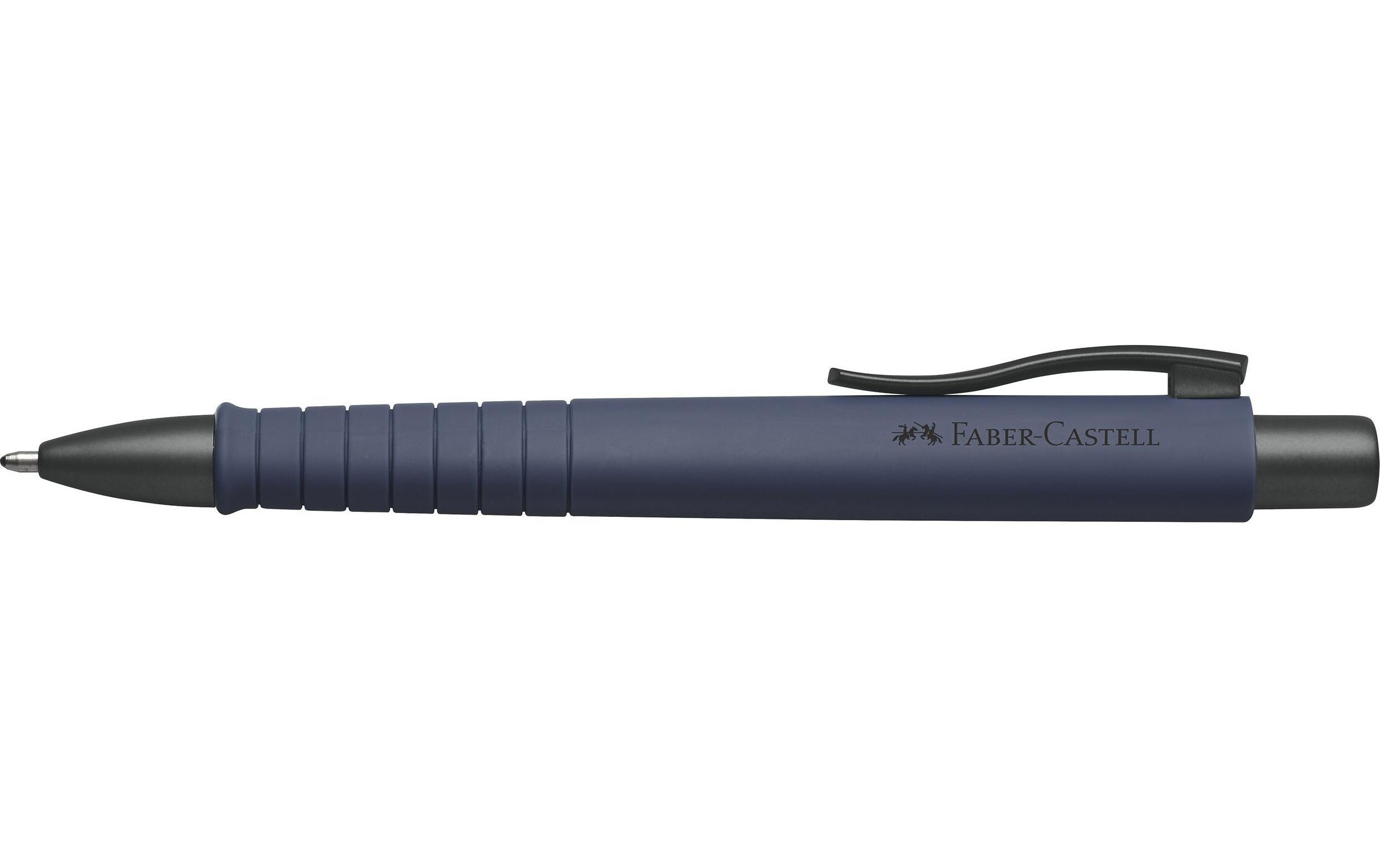 Kugelschreiber Poly Ball Urban XB, Navy BlueKuli für den Alltag mit Soft Touch