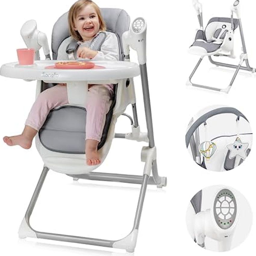 feeding chair Niles - Ecru