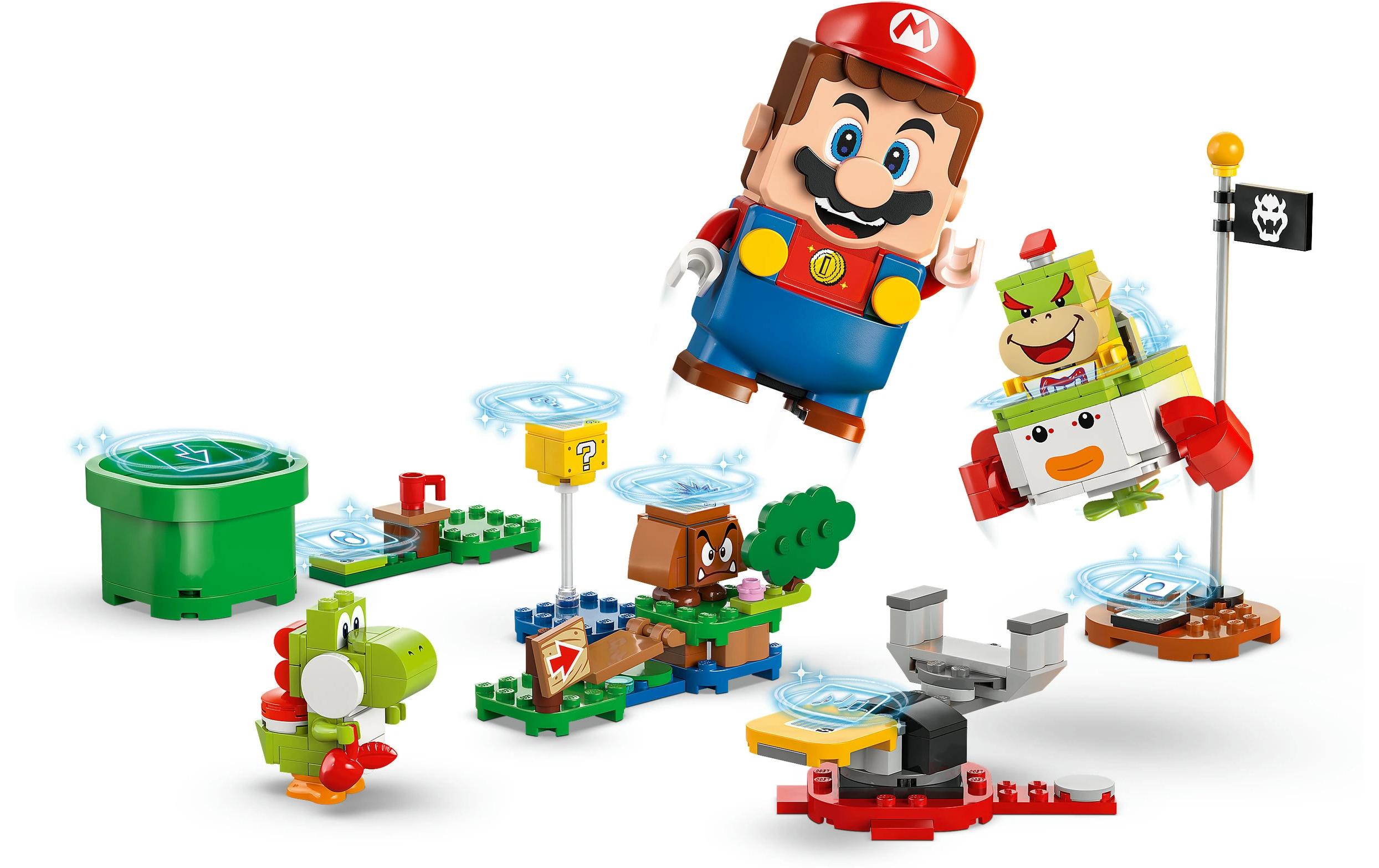 Super Mario Abenteuer mit dem interaktiven Mario 71439Interaktives Abenteuer-Spielset für Kinder