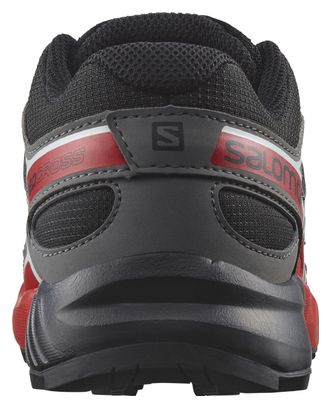 Chaussures Trail Salomon Speedcross Noir/Rouge Enfant