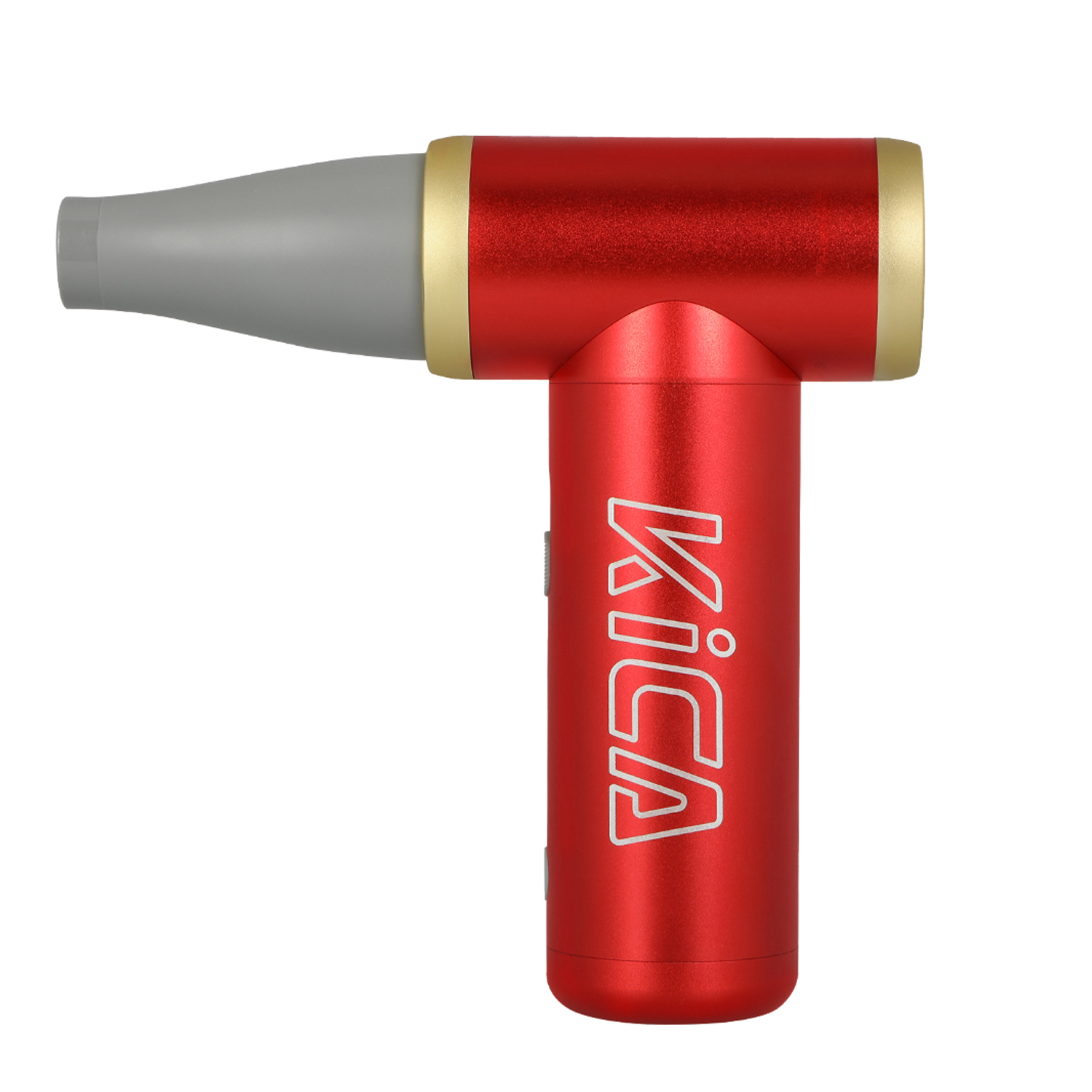 1100mAh 2in1 Jet Fan 2 Elektrische Luftpumpe USB Turbo Ventilator Multifunktionsgebläse Drehzahl bis zu 101000 U/min (4000719) - Rot