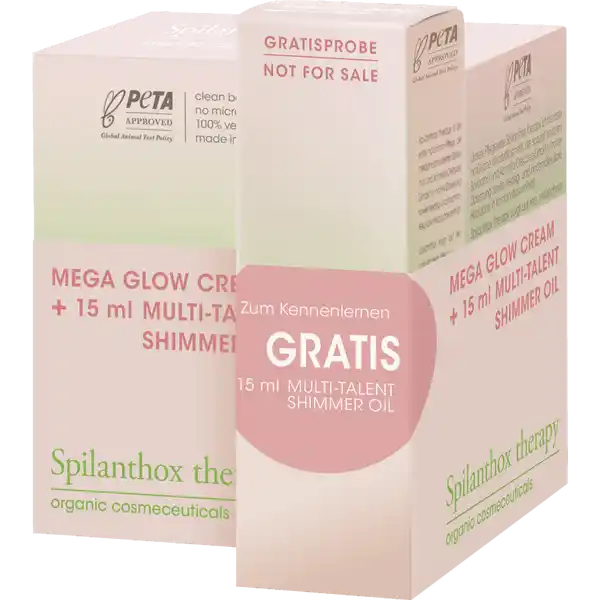 Mega Glow Cream + Multi Talent Shimmer Oil