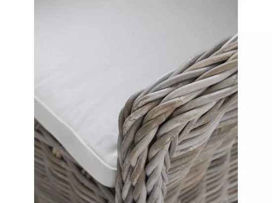 Fauteuil en rotin naturel