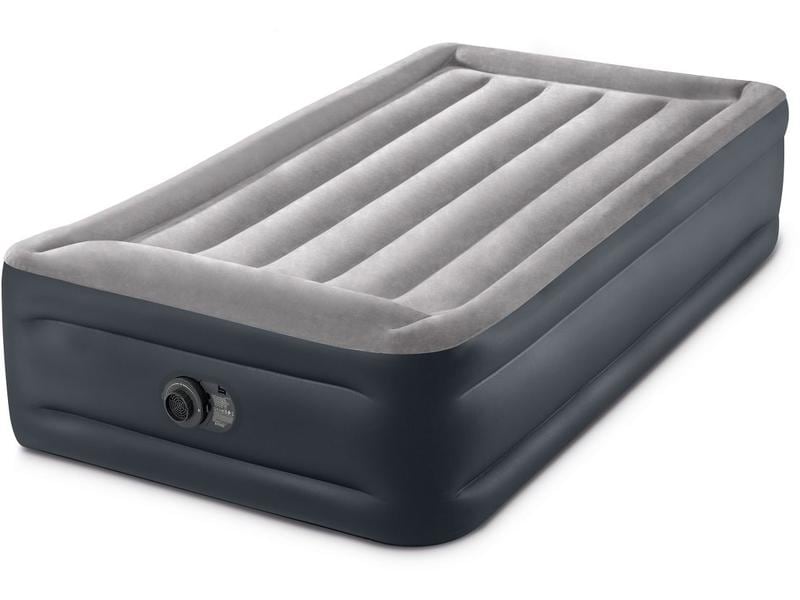 Intex Luftbett DuraBeam  Deluxe Twin 99 x 191 x 42 cm Luftmatratze mit integrierter Pumpe