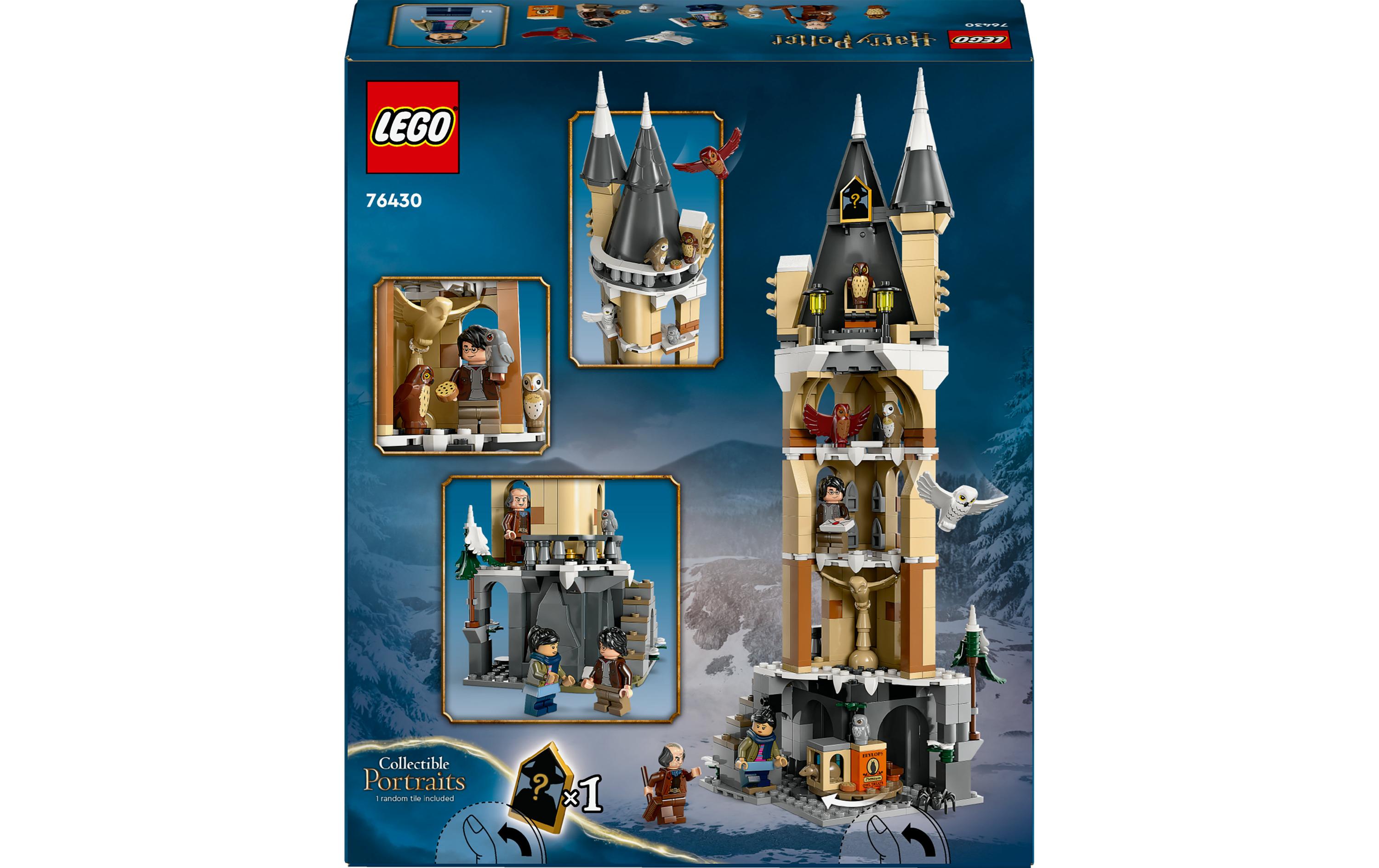 Harry Potter Eulerei auf Schloss Hogwarts 76430Fantasy-Bauset von Wizarding World