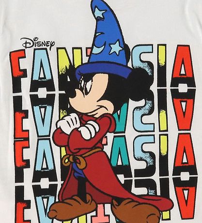 Stella McCartney Kids T-Shirt - Disney - Hvid m. Fantasia