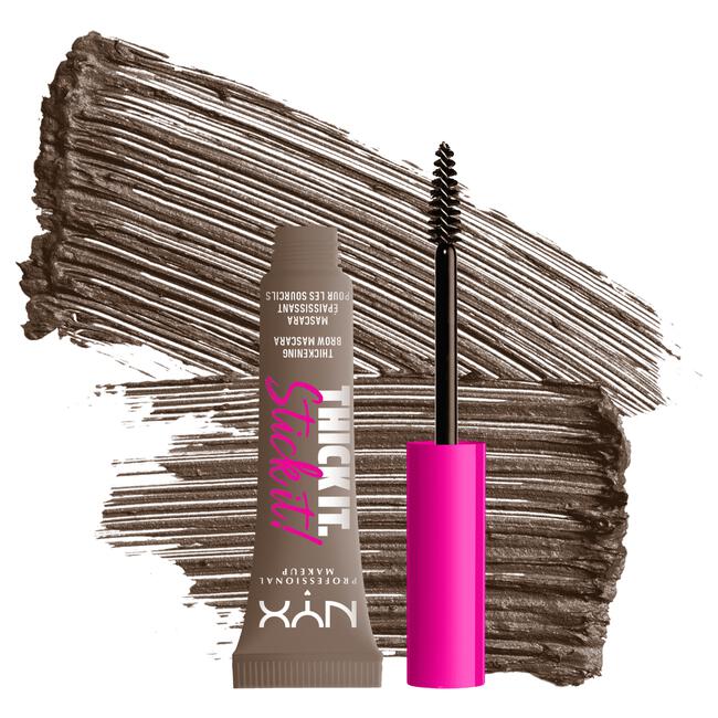 NYX Professional Makeup Thick It. Stick It! Wenkbrauwmascara 1 Taupe