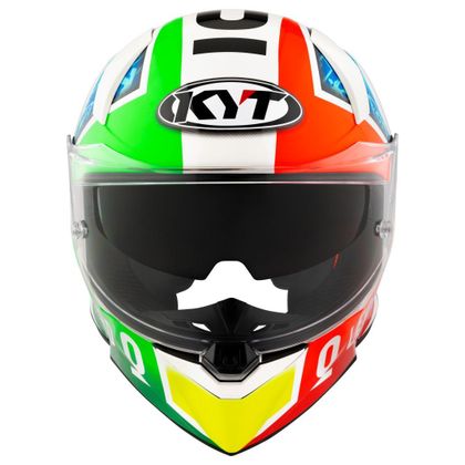 Casque KYT R2R MAX FOGGIA MISANO 2021 REPLICA - Multicolore