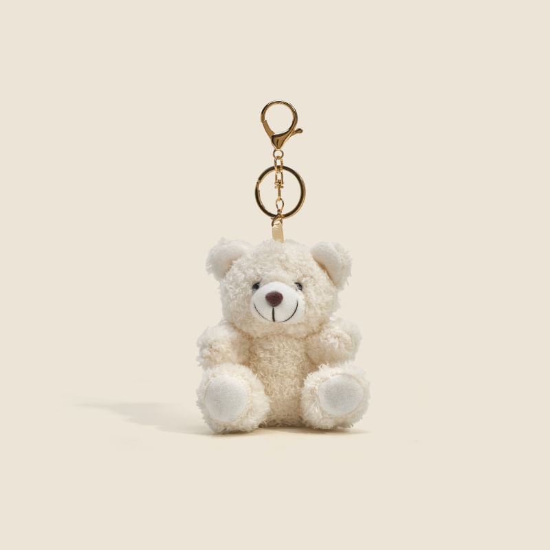 Jun's Journal - Sleutelhanger met tashanger van pluche dier (verschillende ontwerpen)