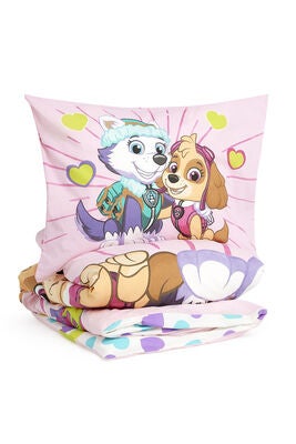 Paw Patrol Sengesett 150x210, Rosa