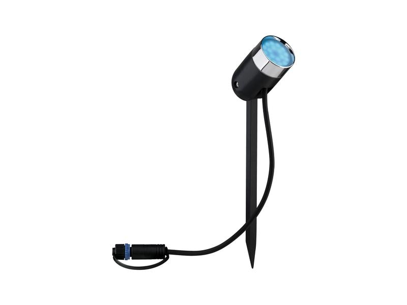 Paulmann Gartenleuchte Plug & Shine Pike 40° RGBW Basis, Zi Starterset für das steuerbare Plug & Shine System