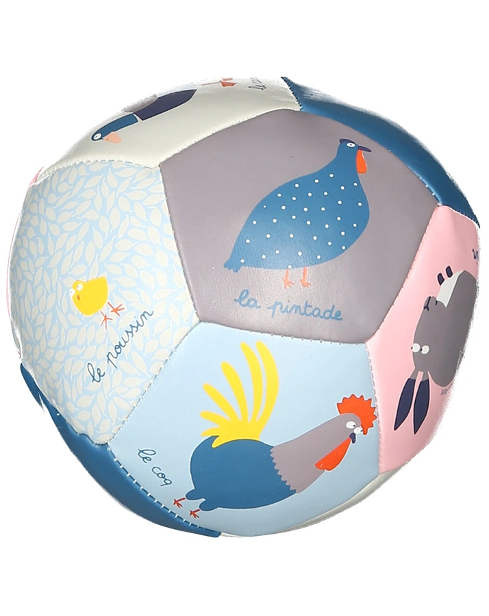 Softball LA FERME (Ø10cm) in blau