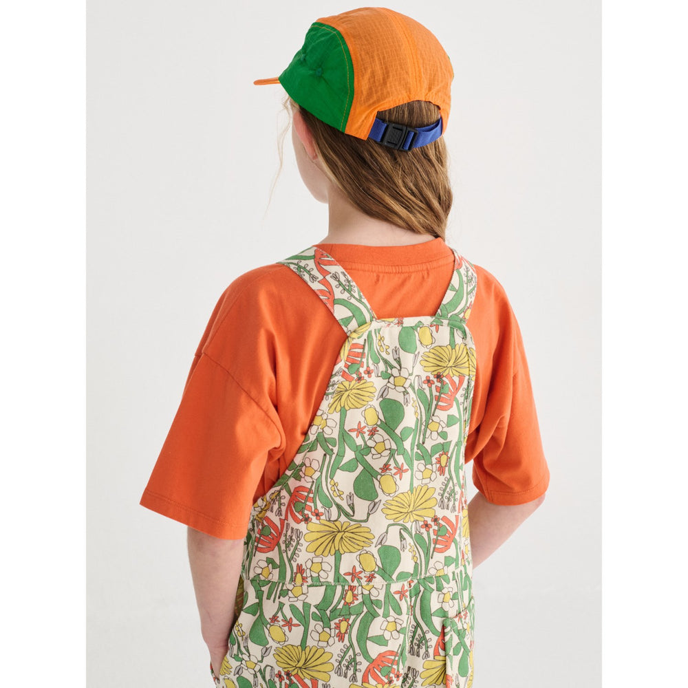 Køb Bobo Choses Offwhite Farve Herbalist All Over Woven Dungaree
