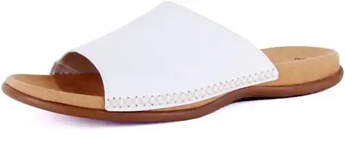 Gabor wit 03.705.21 - maat 43 slipper wit - maat 43 Calandschoen