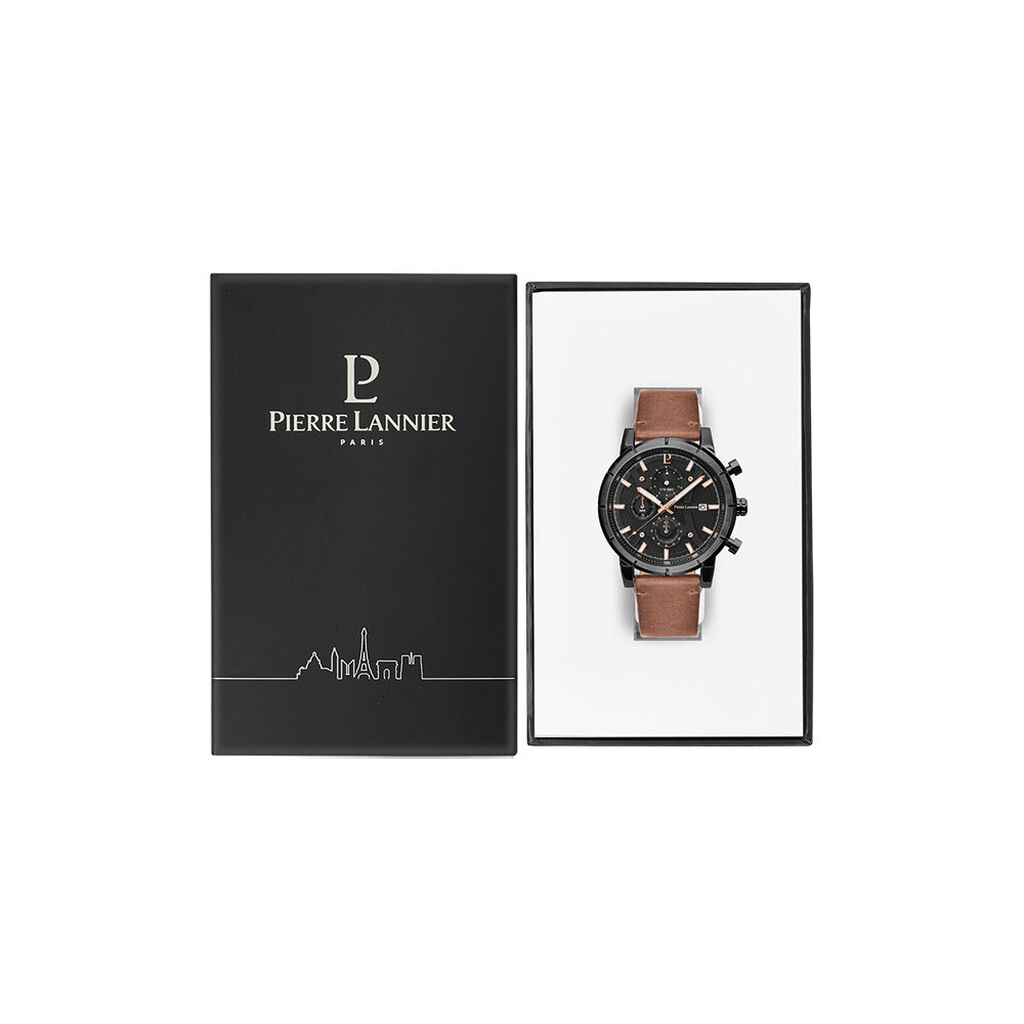 Montre Pierre Lannier Criterium Noir