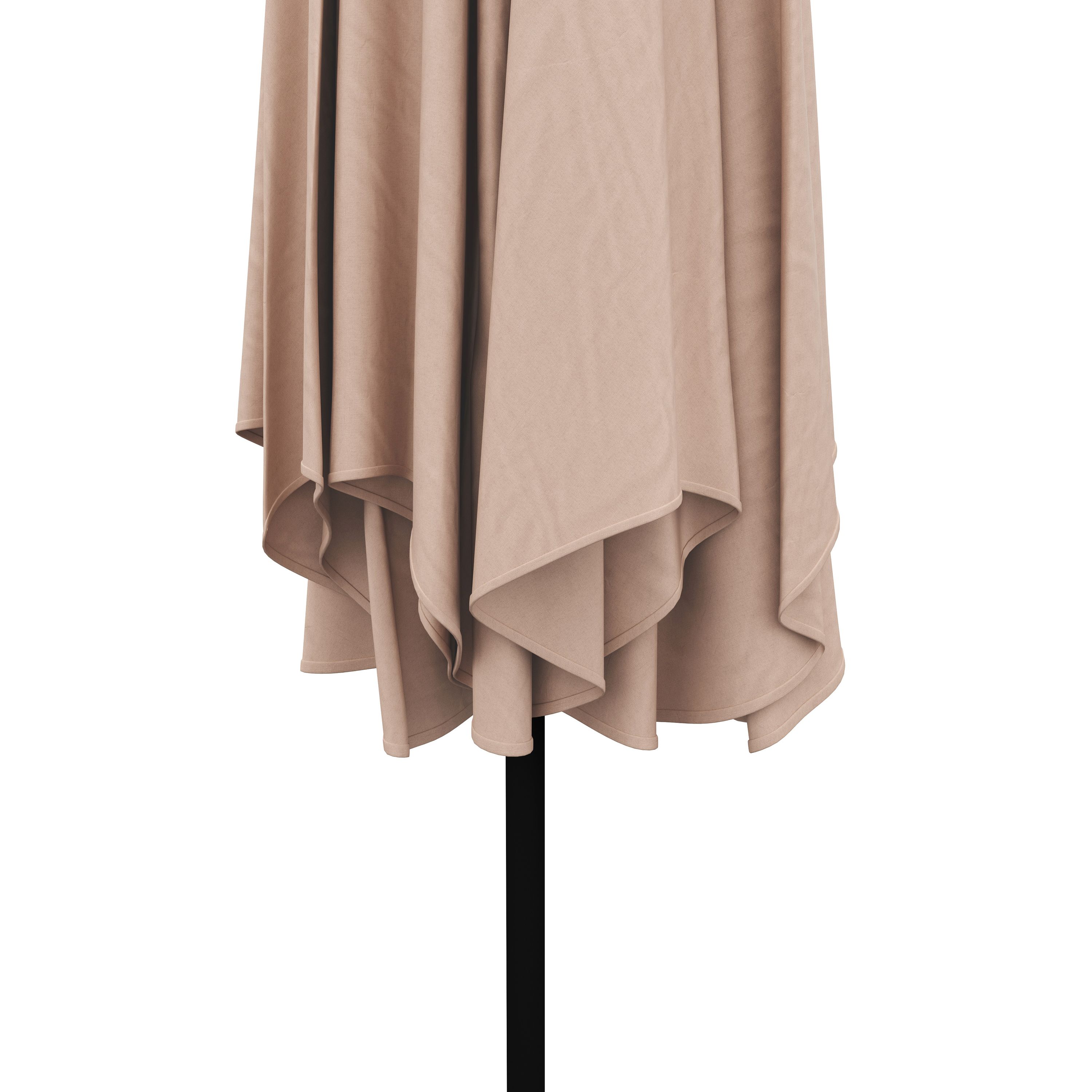 Sonnenschirm VAY mit LED 300 cm braun