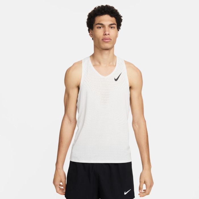 Nike Herre Dri-FIT Advanced Aeroswift Singlet Hvid