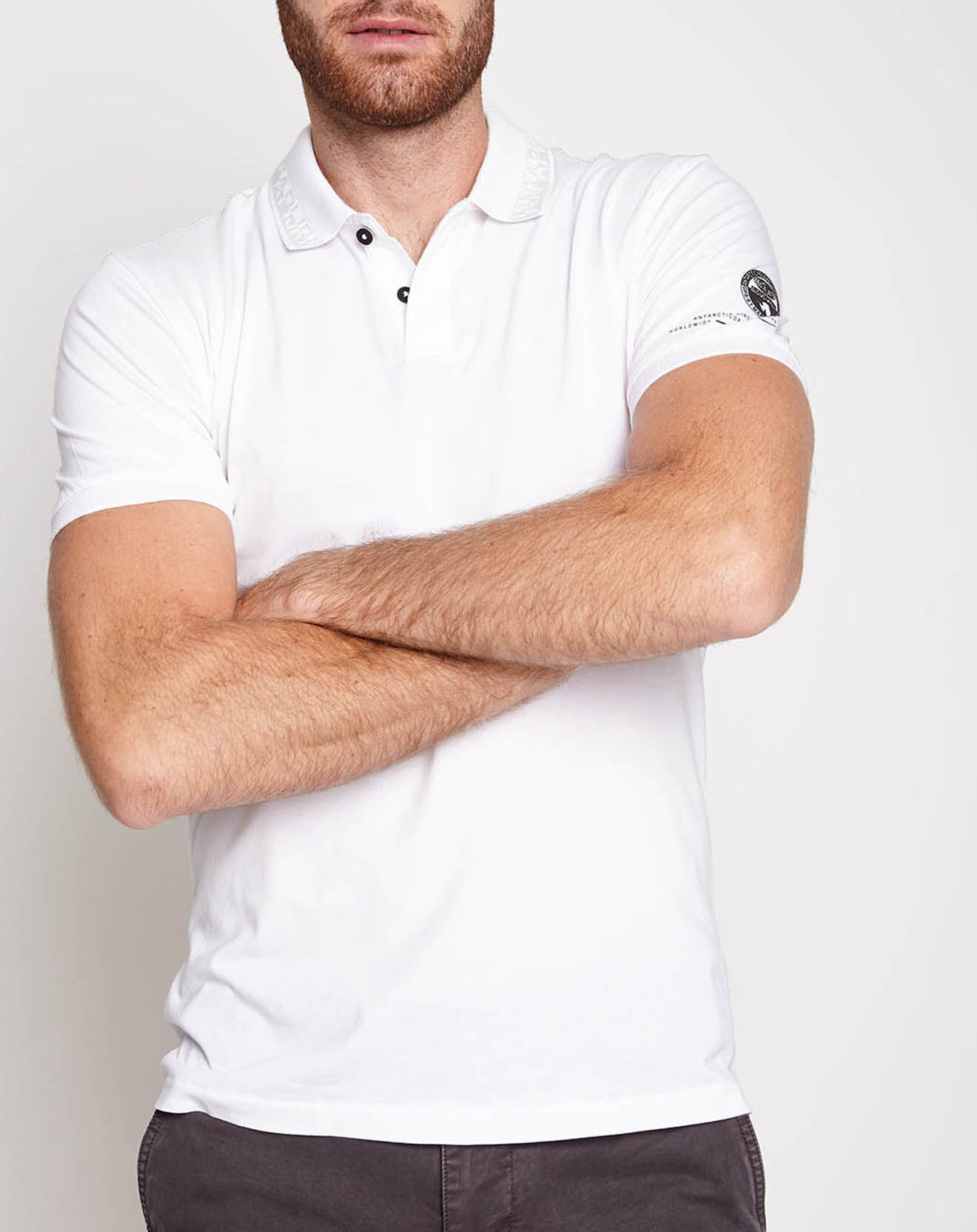 Napapijri Polo Ealme blanc