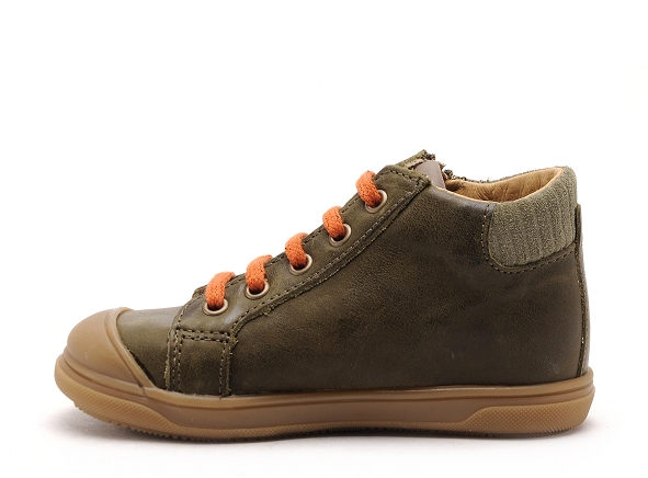 Bopy boots bottine bebe relvet kaki