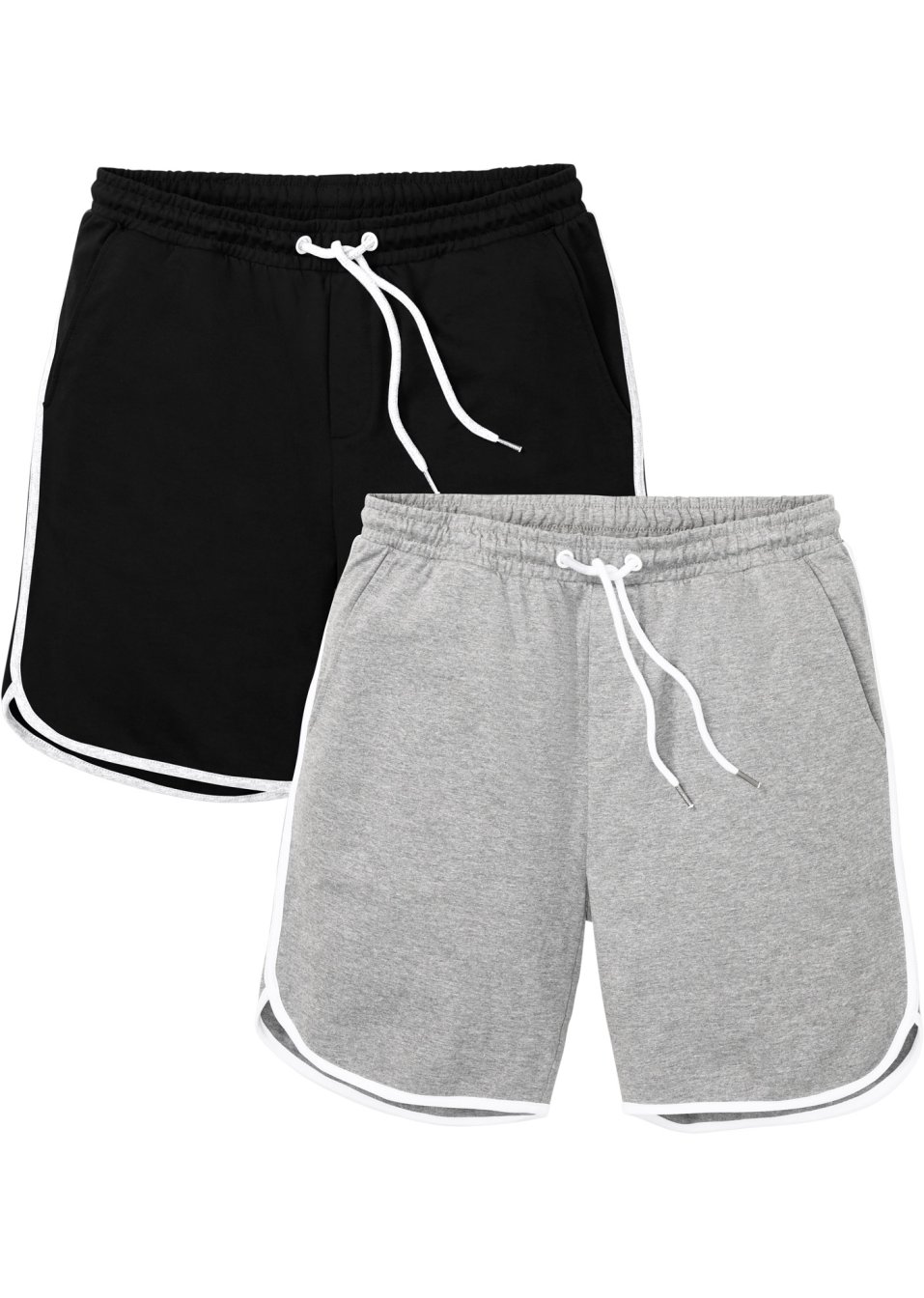 Lot de 2 shorts en sweat