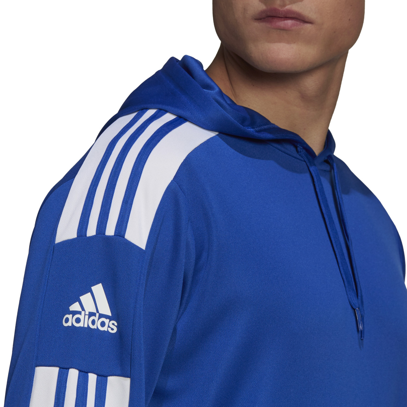 Adidas Squadra 21 Hoodie Blauw Wit