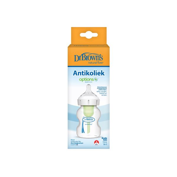 Dr. Brown's Options  Anti-colic Brede Halsfles 150 ml