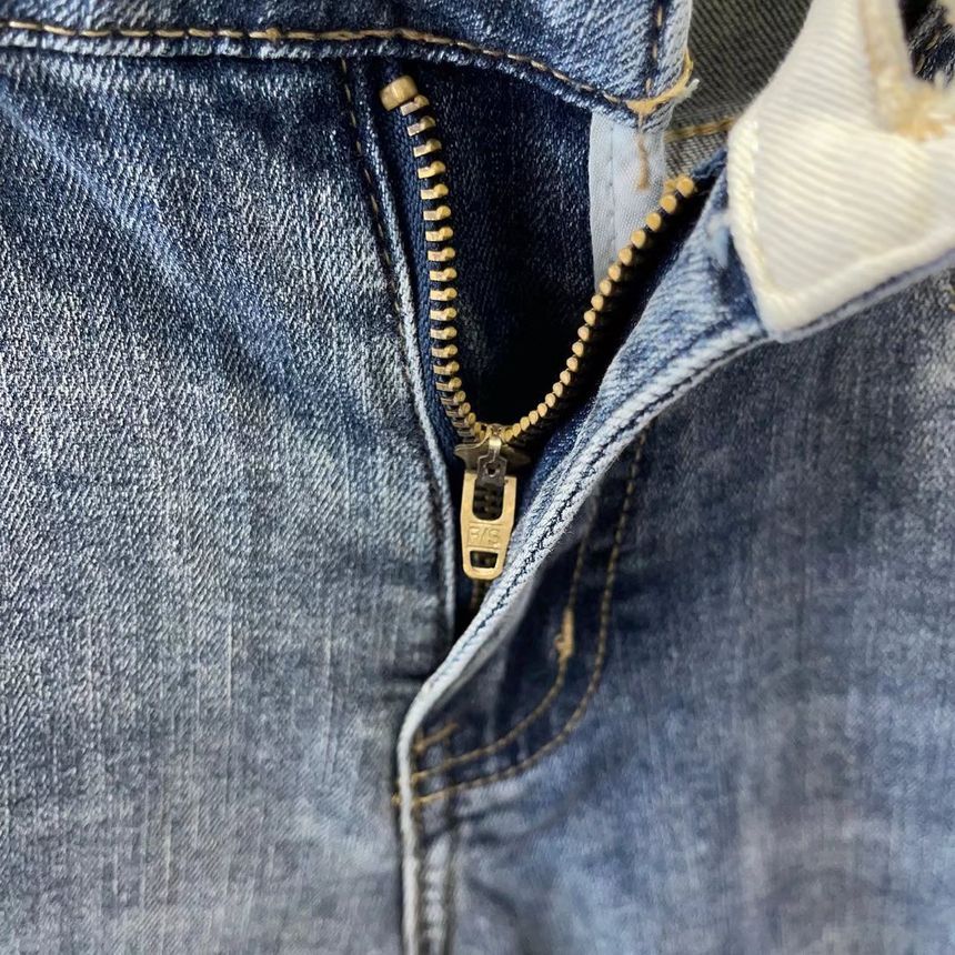 Urtishia - Gewassen denim shorts