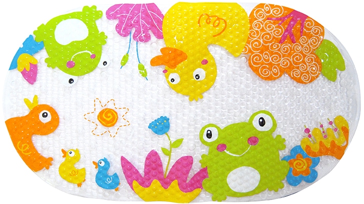 Knorrtoys® Badespielzeug »Escabbo® Bademattenset, Entenspass« mit drei Wasserspritzfiguren