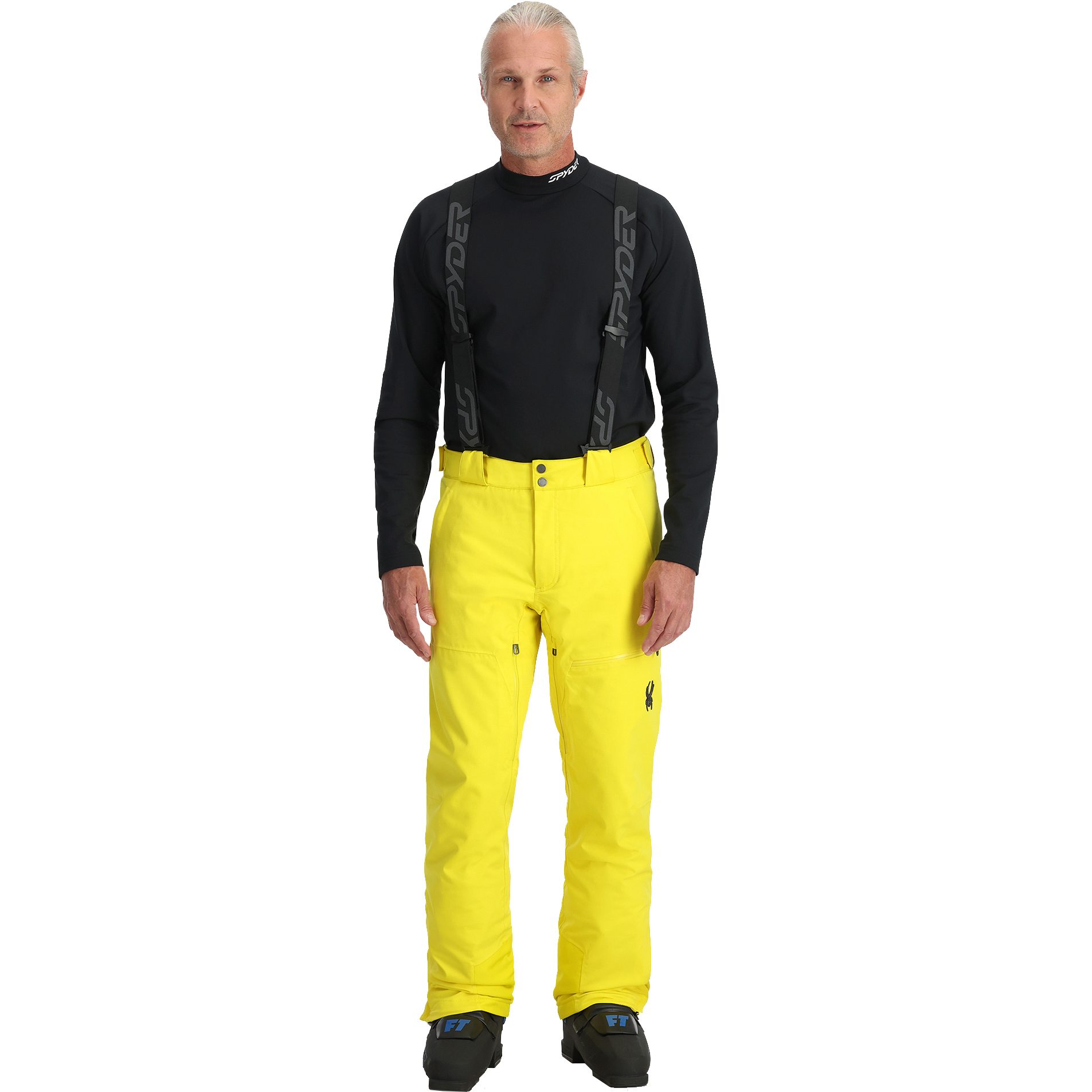 Spyder Dare Skihose Herren acid yellow